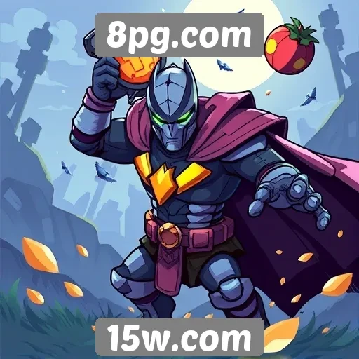Variedade de jogos disponíveis no 8pg.com
